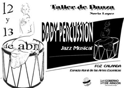I  Taller de  Danza BODY PERCUSSION Y JAZZ MUSICAL
