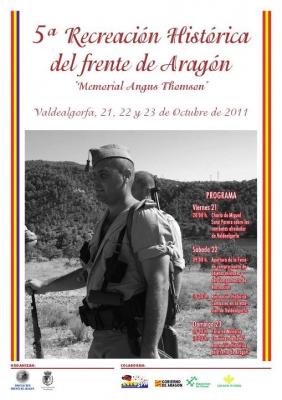 Recreación histórica del Frente de Aragón