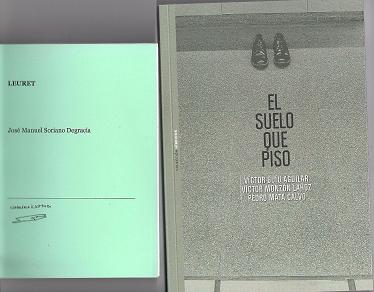 Presentación de "El Suelo que piso", de La Europa del Aborigen y del poemario "Leuret", de José Manuel Soriano, en Alcañiz